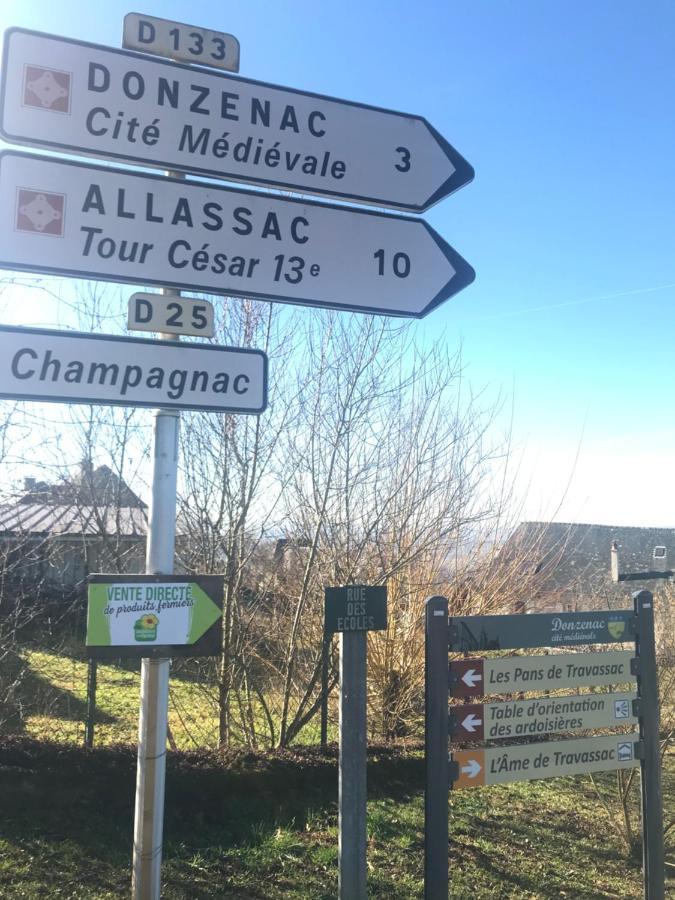 Chambres D'Hotes L'Ame De Travassac Donzenac Eksteriør bilde